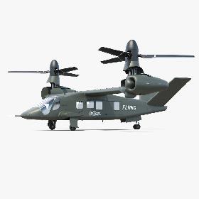 Bell V-280 Valor Tiltrotor Aircraft 3D model